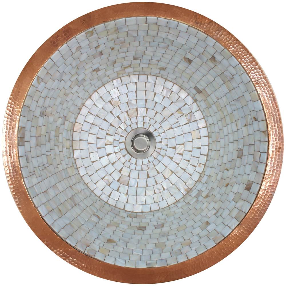 Neenan Company ShowroomLinkasinkUnfinished Copper Rim with Tile Pattern and Color Options