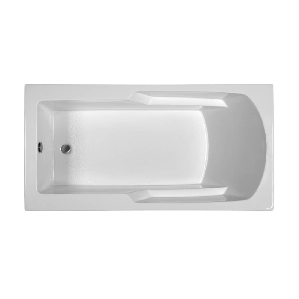 MTI Basics Corner Soaking Tubs item MBSRR6634E-WH