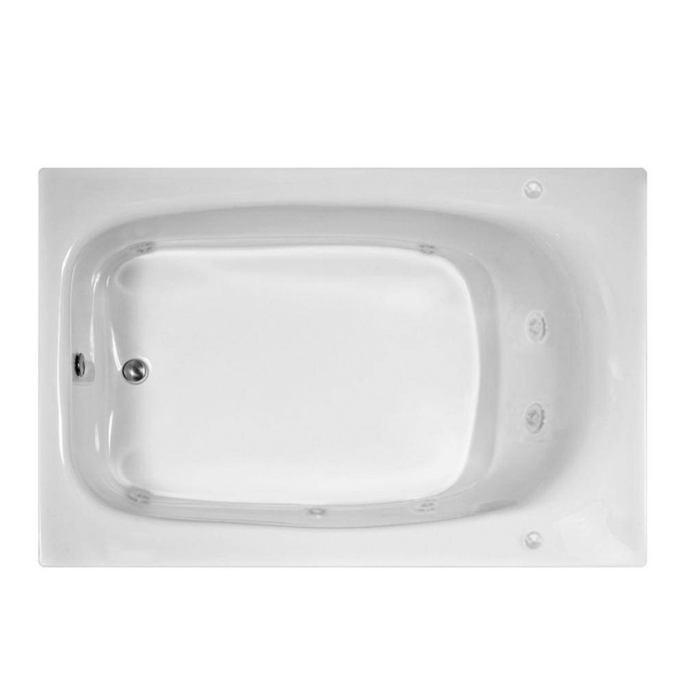 MTI Basics Corner Soaking Tubs item MBSRX7248E-BI