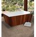 M T I Baths - S228T-WH-GL - Free Standing Soaking Tubs