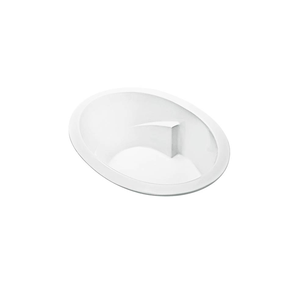 Neenan Company ShowroomMTI BathsAdena 6 Acrylic Cxl Oval Drop In Air Bath/Ultra Whirlpool - White (63X41.25)