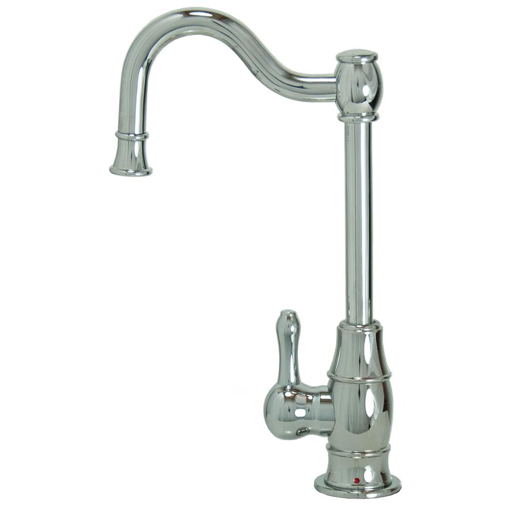 Neenan Company ShowroomMountain PlumbingHot Water Faucet with Traditional Double Curved Body & Curved Handle
