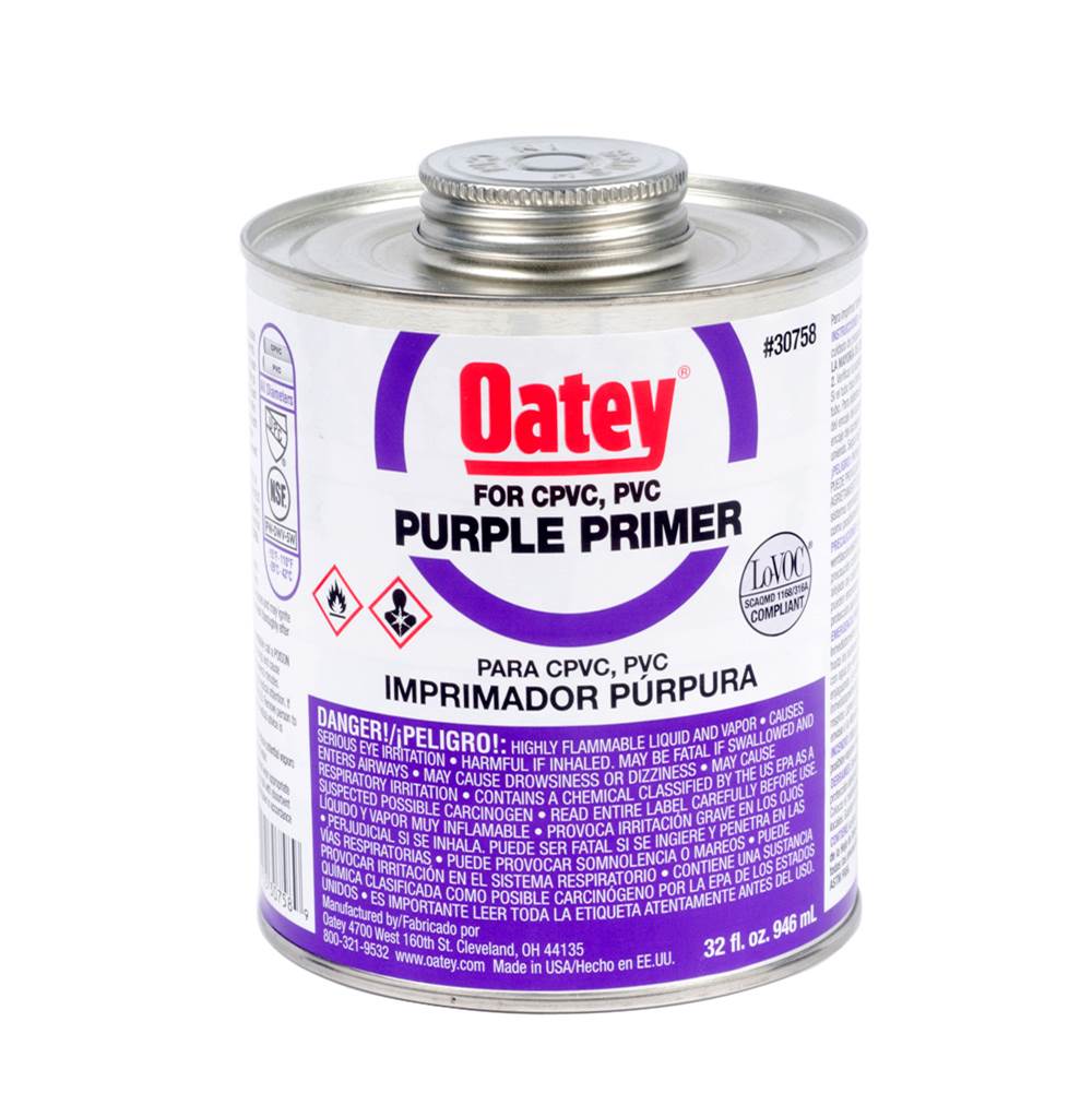 Oatey  Primers and Cleaners item 30758