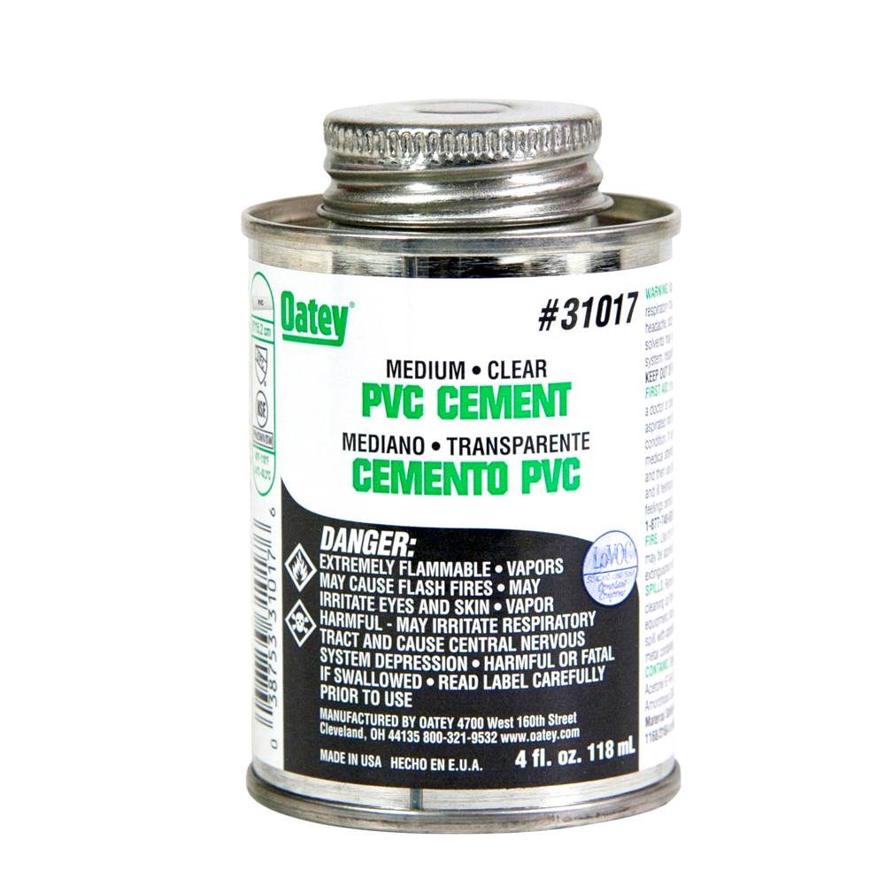 Oatey  Pvc Cements item 31017
