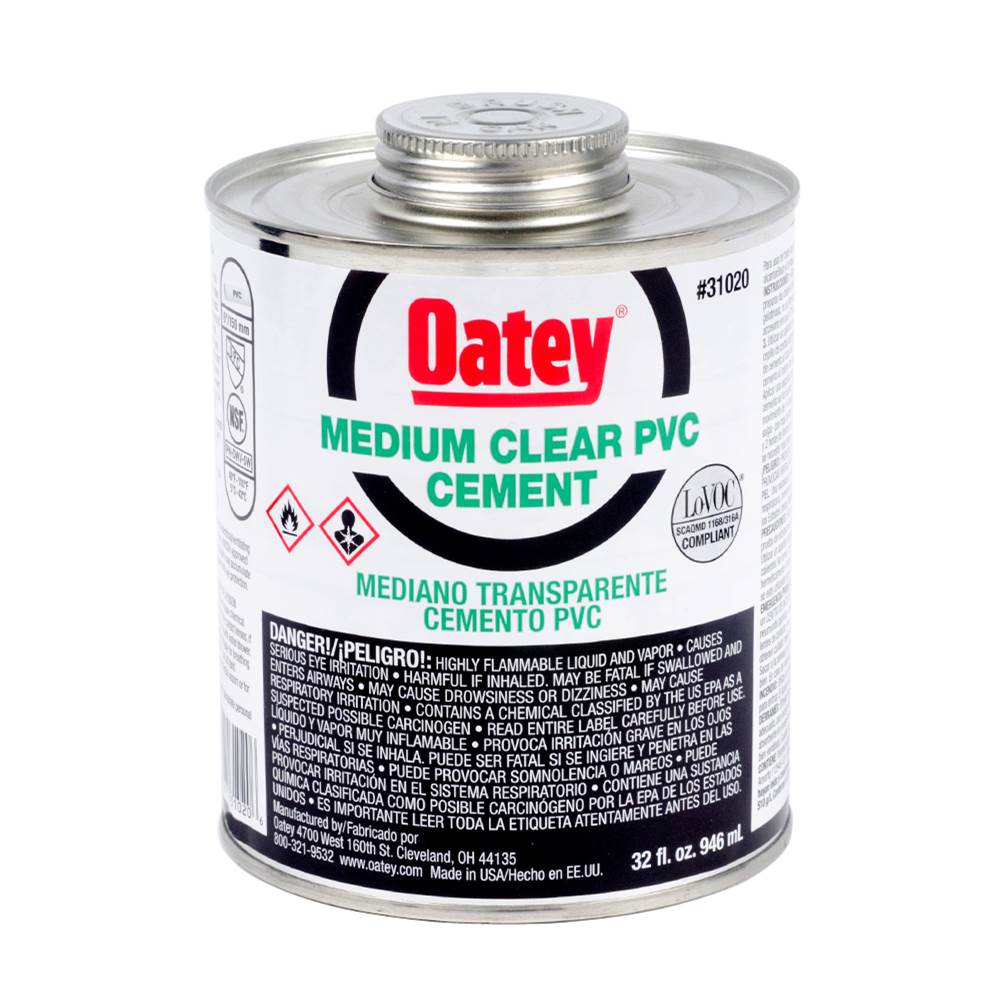 Oatey  Pvc Cements item 31020