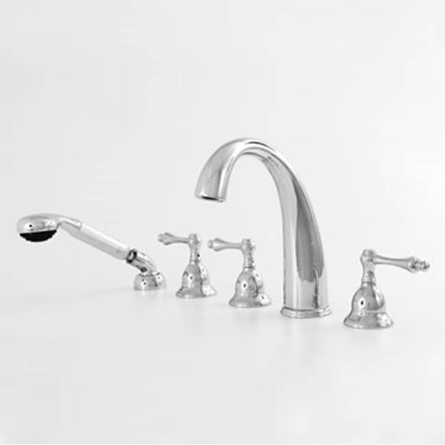 Sigma Deck Mount Roman Tub Faucets With Hand Showers item 1.201793T.84