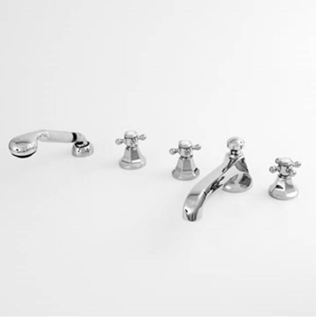 Sigma Deck Mount Roman Tub Faucets With Hand Showers item 1.300993T.95