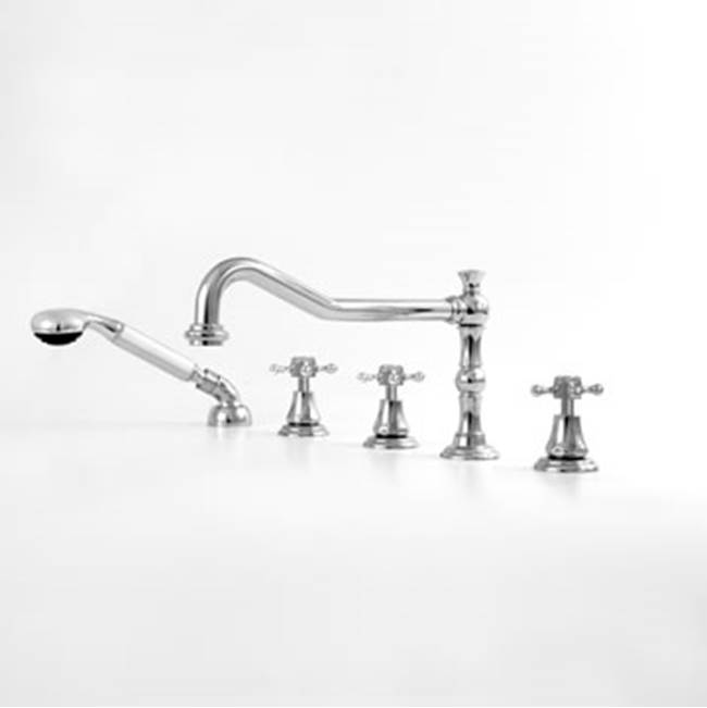 Sigma Deck Mount Roman Tub Faucets With Hand Showers item 1.355593T.46