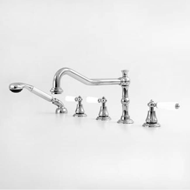 Sigma Deck Mount Roman Tub Faucets With Hand Showers item 1.355793T.46