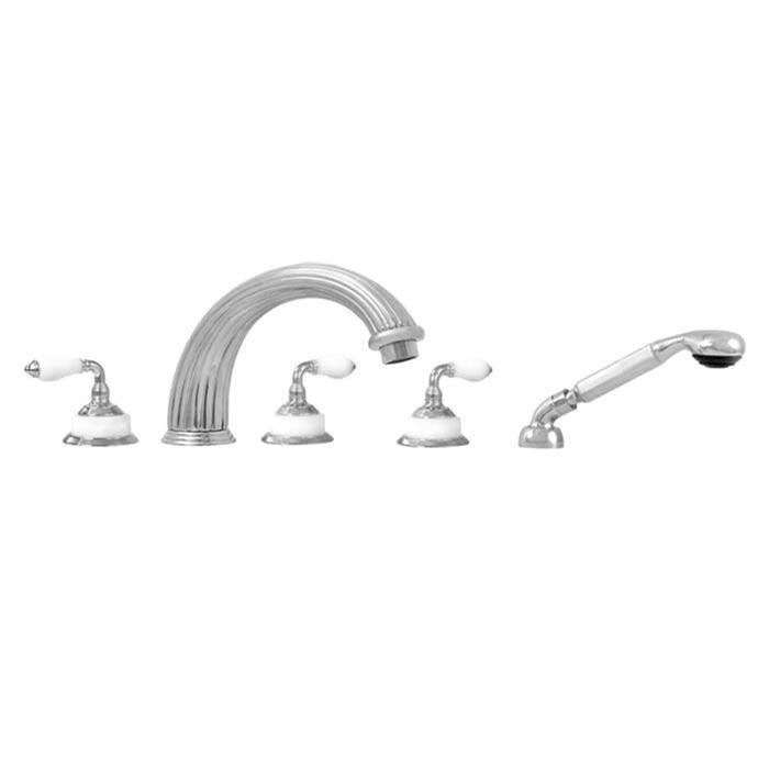 Sigma Deck Mount Roman Tub Faucets With Hand Showers item 1.322593T.46
