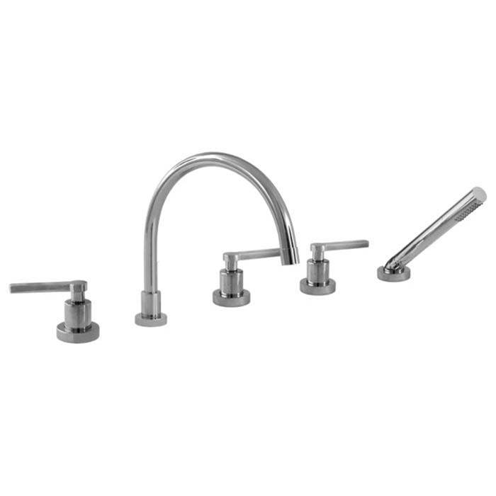 Sigma Deck Mount Roman Tub Faucets With Hand Showers item 1.342893T.42