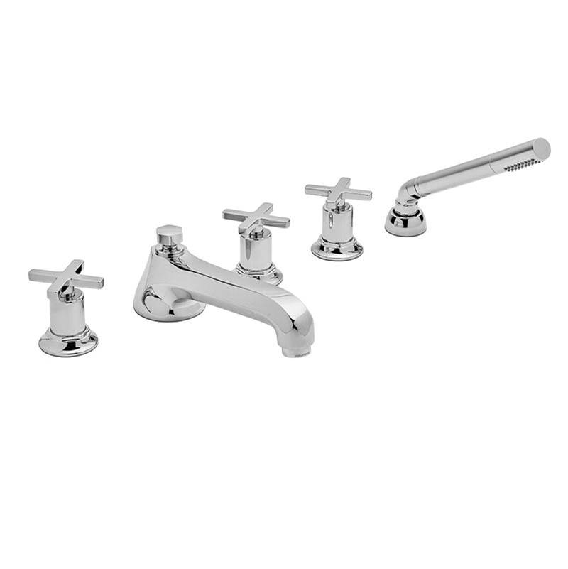 Sigma Deck Mount Roman Tub Faucets With Hand Showers item 1.313993T.43