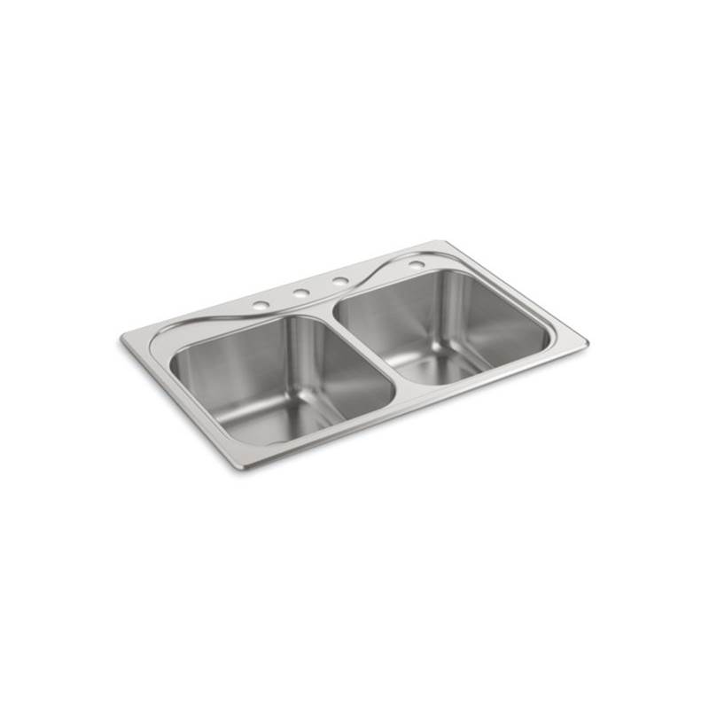 Sterling Plumbing Drop In Kitchen Sinks item 11850-4-NA