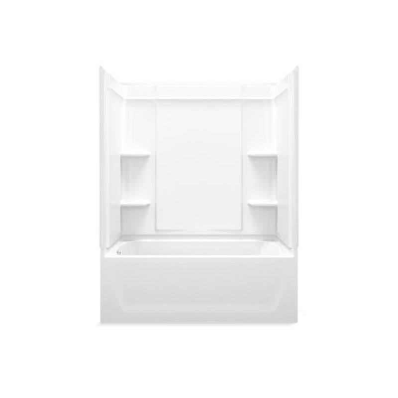 Neenan Company ShowroomSterling PlumbingEnsemble™ Medley® 60'' x 32'' bath/shower with left-hand above-floor drain