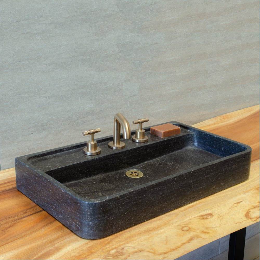 Neenan Company ShowroomStone ForestLumbre Sink, Specify Faucet Drilling If Required.