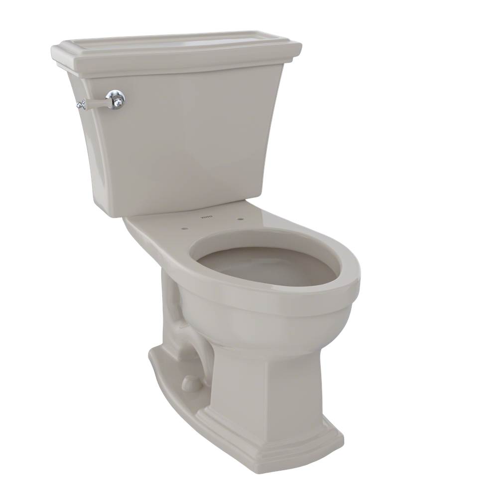 Neenan Company ShowroomTOTOClayton® Two-Piece Elongated 1.6 GPF Universal Height Toilet, Bone
