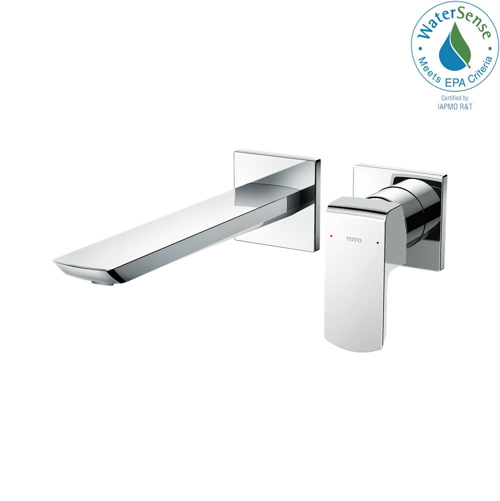 Neenan Company ShowroomTOTOToto® Gr 1.2 Gpm Wall-Mount Single-Handle Bathroom Faucet With Comfort Glide™ Technology, Polished Chrome