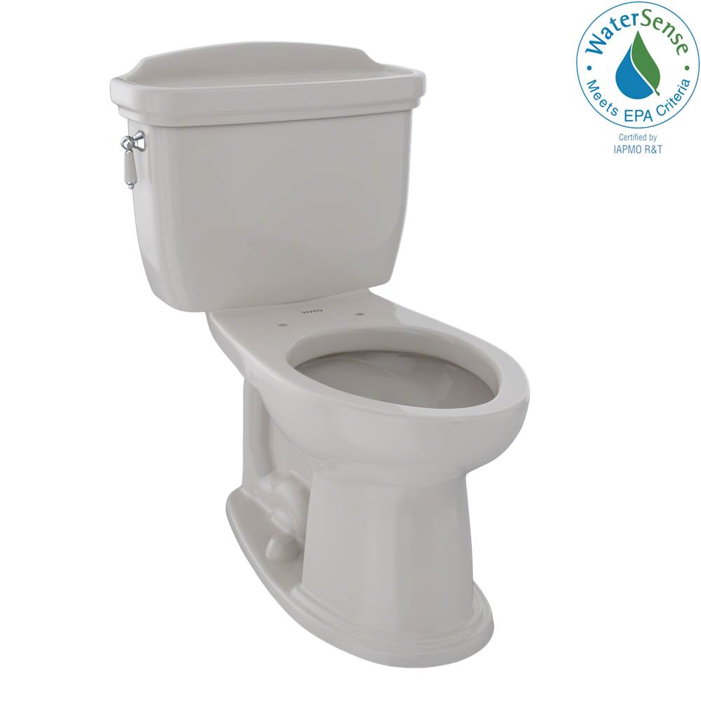 Neenan Company ShowroomTOTOToto® Eco Dartmouth® Two-Piece Elongated 1.28 Gpf Universal Height Toilet, Sedona Beige