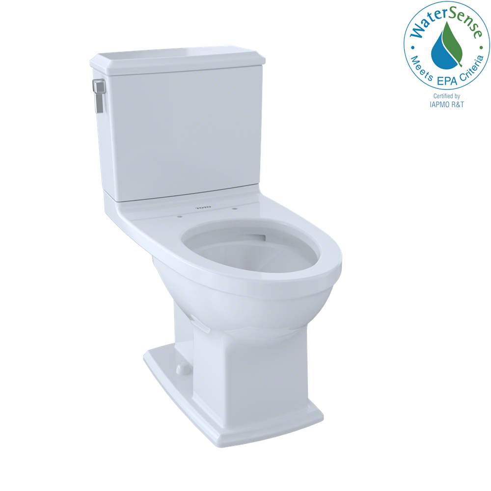 Neenan Company ShowroomTOTOToto® Connelly® Two-Piece Elongated Dual-Max®, Dual Flush 1.28 And 0.9 Gpf Universal Height Toilet With Cefiontect, Cotton White