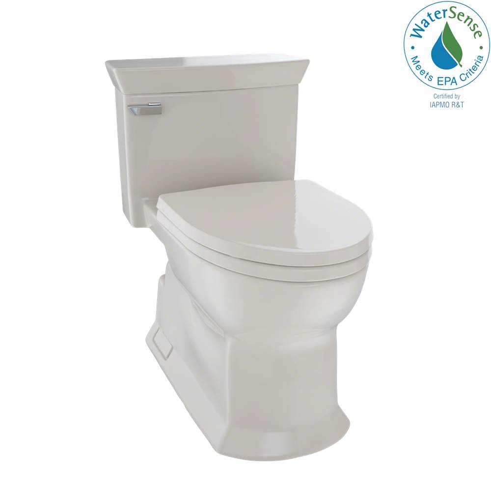 Neenan Company ShowroomTOTOToto® Eco Soirée® One Piece Elongated 1.28 Gpf Universal Height Skirted Toilet With Cefiontect, Bone
