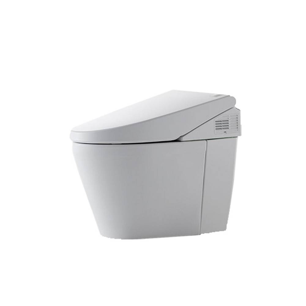 Neenan Company ShowroomTOTOTOTO Neorest 550H Dual Flush 1.0 or 0.8 GPF Toilet with Integrated Bidet Seat and ewater+, Cotton White - MS952CUMG#01