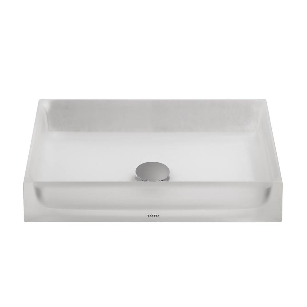 Neenan Company ShowroomTOTOToto® Luminist™ Rectangular Vessel Bathroom Sink, Frosted White