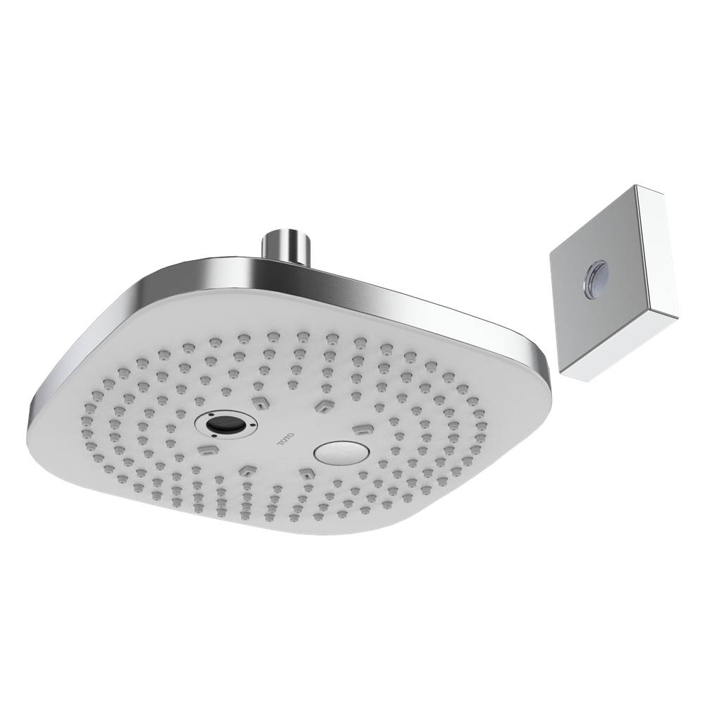 Neenan Company ShowroomTOTOToto® G Series 2.5 Gpm Multifunction 8.5 Inch Square Showerhead With Comfort Wave And Warm Spa, Polished Chrome