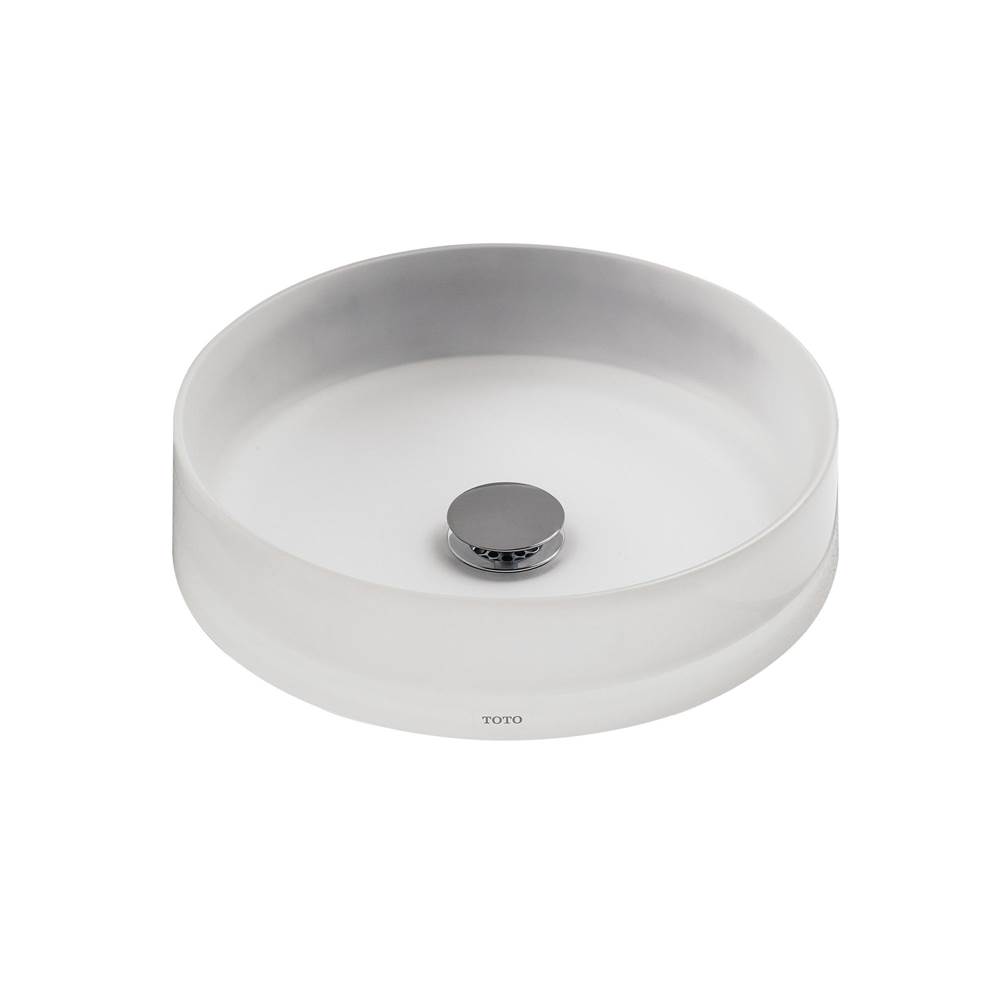 Neenan Company ShowroomTOTOToto® Luminist™ Round Vessel Bathroom Sink, Frosted White