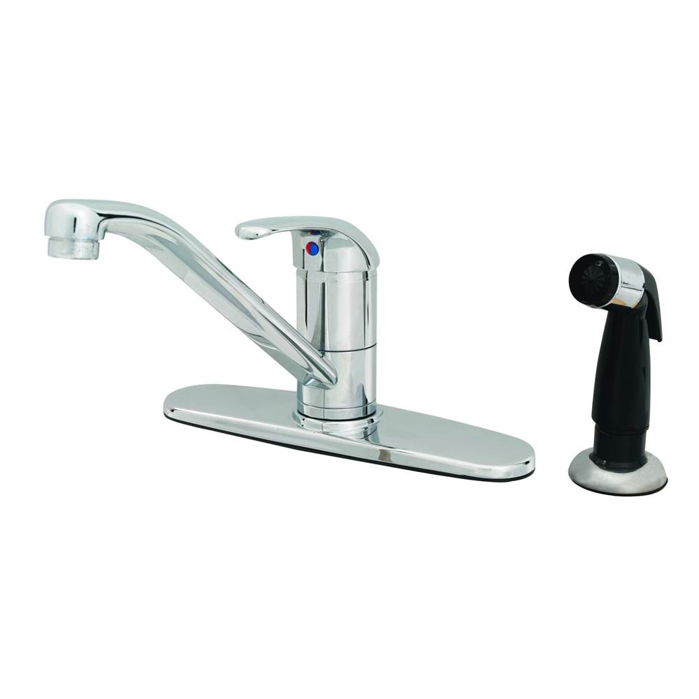 T&S Brass Deck Mount Kitchen Faucets item B-2730-LH