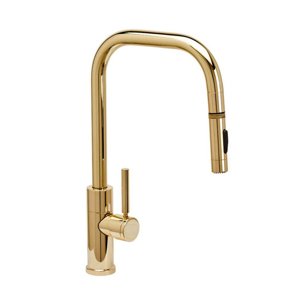 Neenan Company ShowroomWaterstoneWaterstone Fulton Modern PLP Pulldown Faucet - Angled Spout - Toggle Sprayer