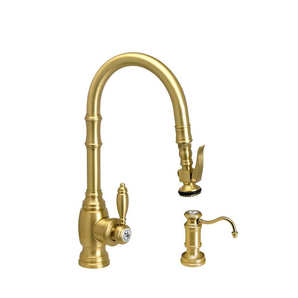 Waterstone Pull Down Bar Faucets Bar Sink Faucets item 5210-2-MAC