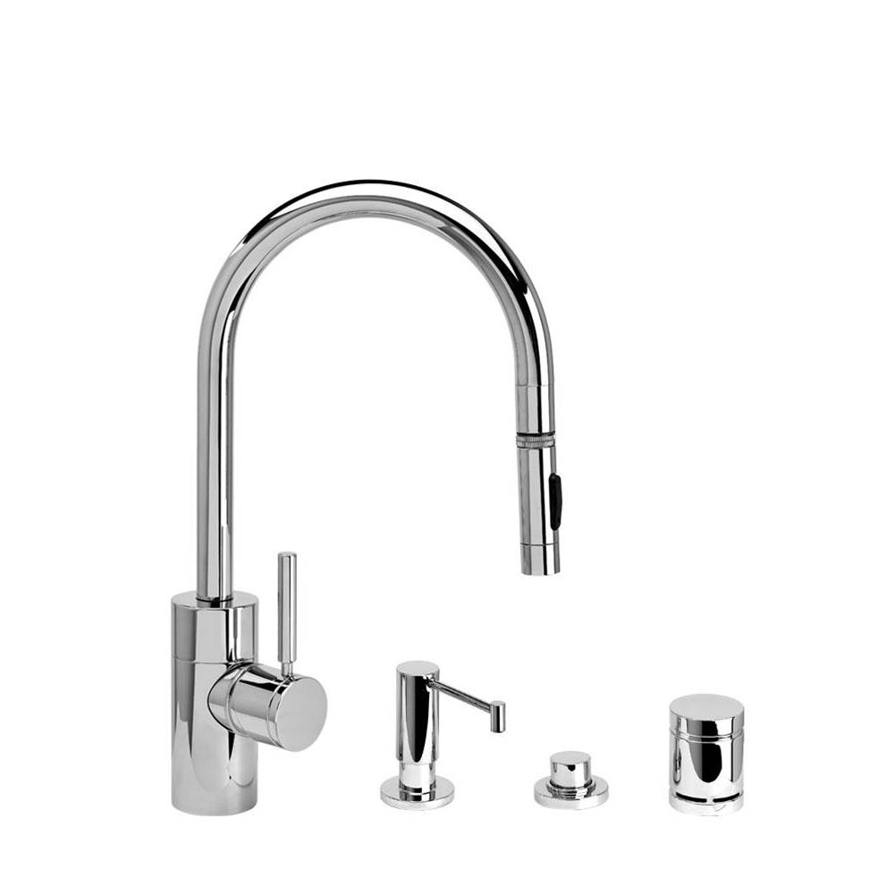 Waterstone Pull Down Faucet Kitchen Faucets item 5410-4-CLZ