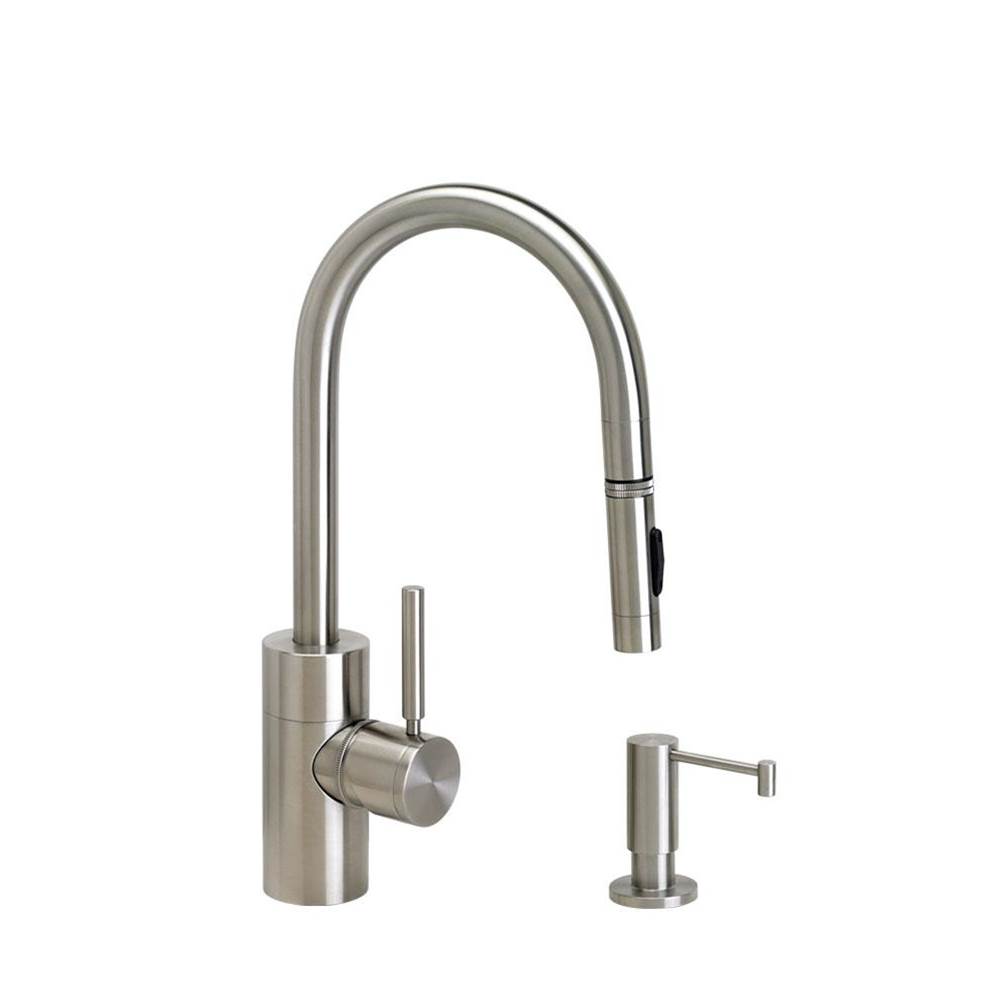 Waterstone Pull Down Bar Faucets Bar Sink Faucets item 5900-2-MAC