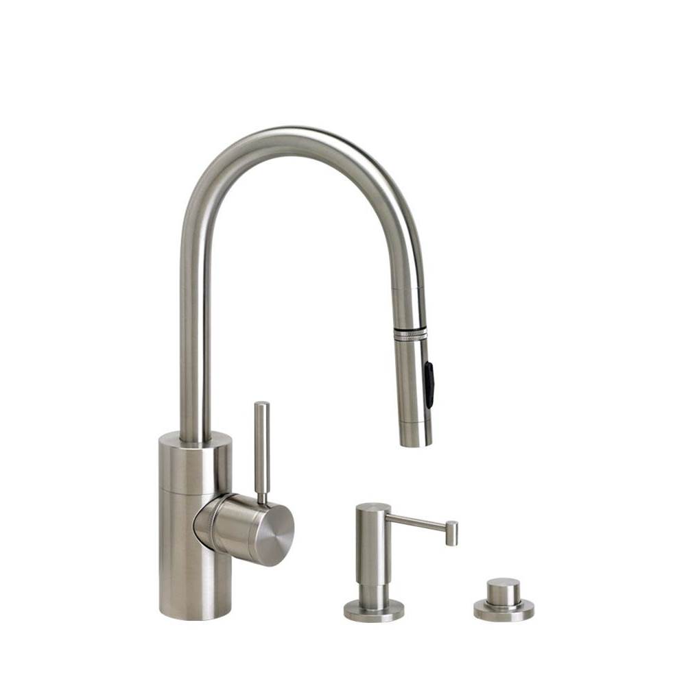 Waterstone Pull Down Bar Faucets Bar Sink Faucets item 5900-3-DAMB