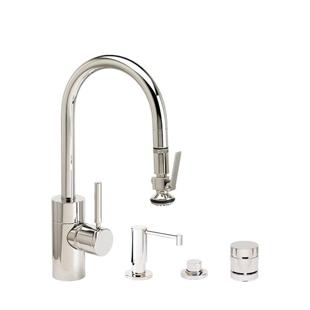 Waterstone Pull Down Bar Faucets Bar Sink Faucets item 5930-4-SG