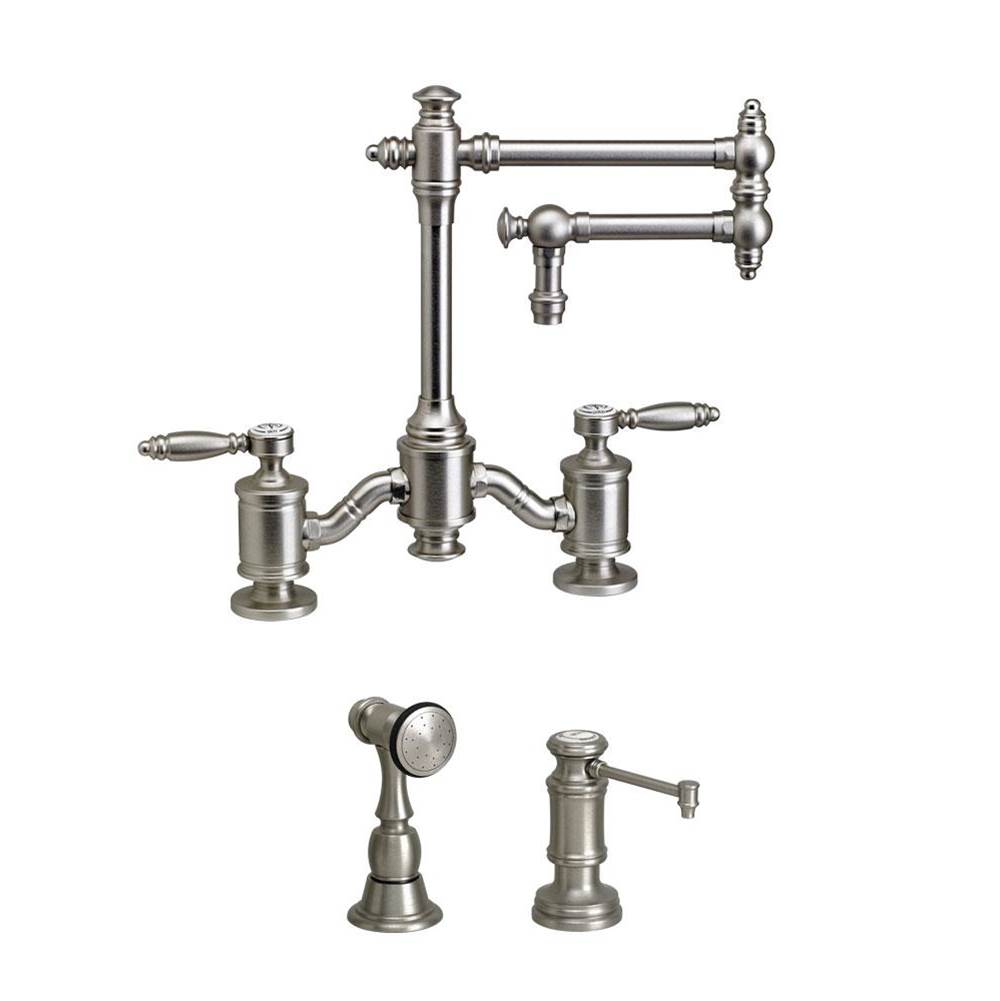 Waterstone Bridge Kitchen Faucets item 6100-12-2-SB