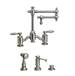 Waterstone - 6100-12-3-PB - Bridge Kitchen Faucets