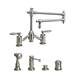 Waterstone - 6100-18-4-AP - Bridge Kitchen Faucets