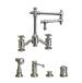 Waterstone - 6150-12-4-MAB - Bridge Kitchen Faucets