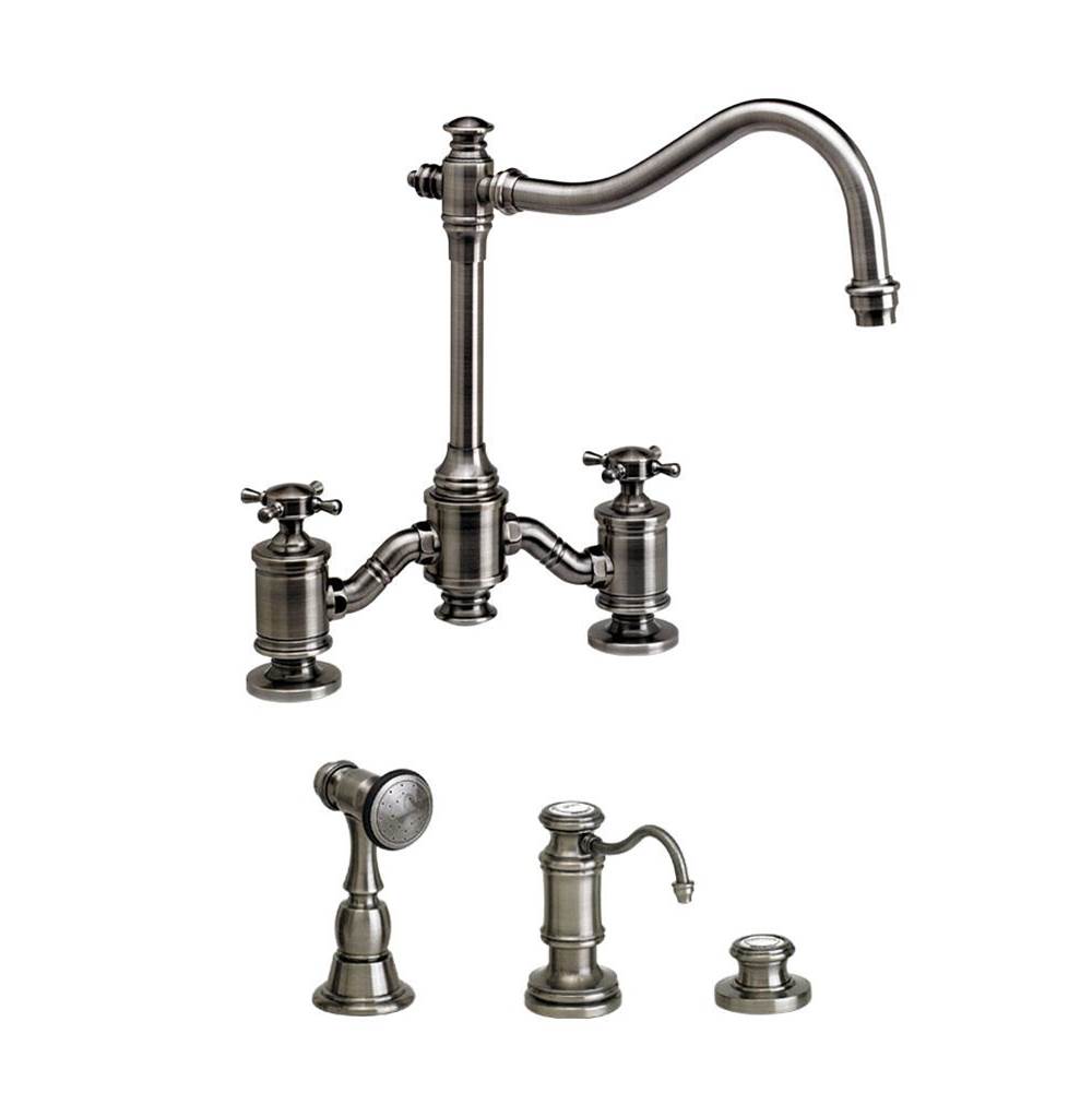 Waterstone Bridge Kitchen Faucets item 6250-3-CH