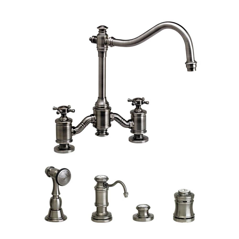 Waterstone Bridge Kitchen Faucets item 6250-4-MB