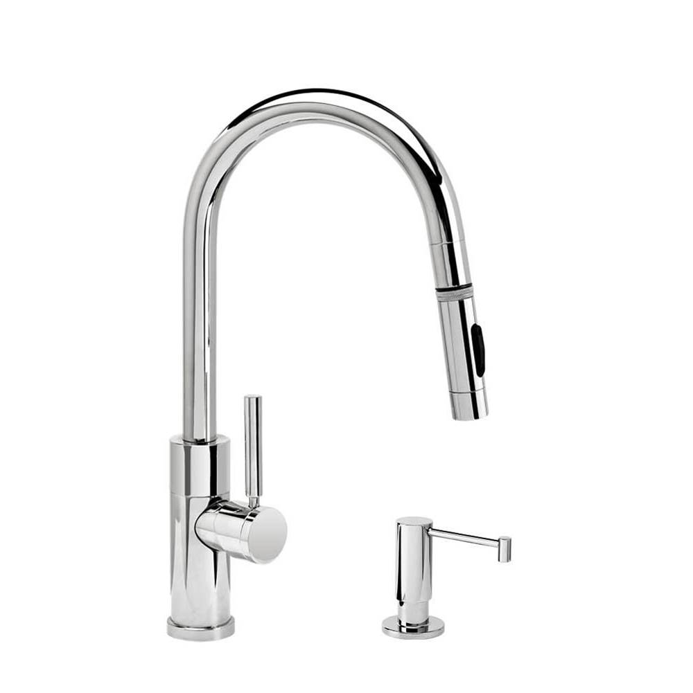 Waterstone Pull Down Bar Faucets Bar Sink Faucets item 9960-2-BLN
